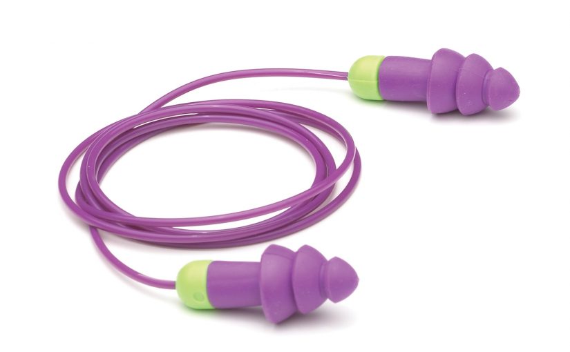 Moldex 6405 Rockets Reusable Earplugs with Cord